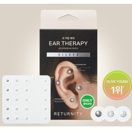 RETURNITY Ear Therapy 10pcs, Type:Silver