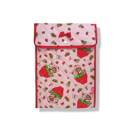 Sonix x Sanrio | Quilted Laptop Sleeve | 13-14 Inch, Quilted Soft Comfy Laptop Carrying Case, Computer Sleeve | My Melody x Strawberry Shortcake