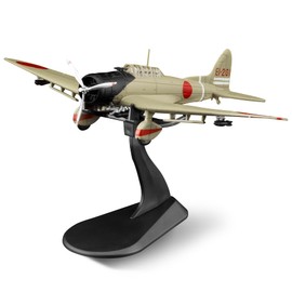 HANGHANG 1/72 Military Model Plane D-3A Type 99 Shipboard Bomber Alloy Fighter Plane Model Model Airplane for Collections and Displays