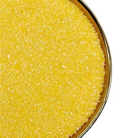Yellow Sanding Sugar Edible Sugar Sprinkles For Cakes, Cupcakes, Cookies Sugar Sprinkles for Ice Cream Toppings Colored Sugars for Cookie Decorating, Sugar Crystals Blue Sprinkles for Cupcake Decorating (Sanding Sugar Yellow)