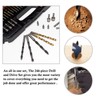 ETERNA Drill Bit Set, 246 PCS Titanium HSS Drill Bit