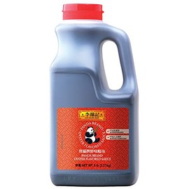 Lee Kum Kee Panda Brand 5 lb. Oyster Flavored Sauce - 6/Case