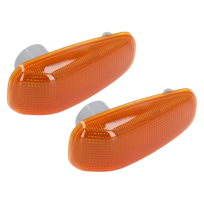 2PCS Side Turn Signal Light Lens with Gaskets Replacement for