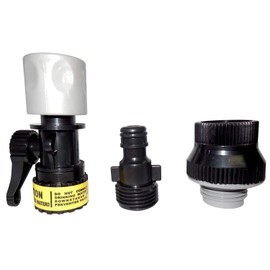 Valterra SS05 SewerSolution Hose Connection Assembly with Hose - 10', Black