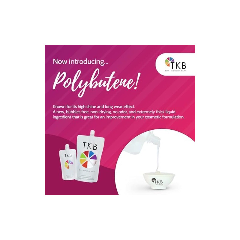 TKB Trading, LLC- TKB Polybutene Ingrediente cosmético aditivo transparente para