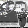 X AUTOHAUX 1 Pcs Hole Expansion Port Switch Horn Switch