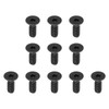 PATIKIL #6-32 x 3/8 Inch Flat Head Socket Cap Screws,