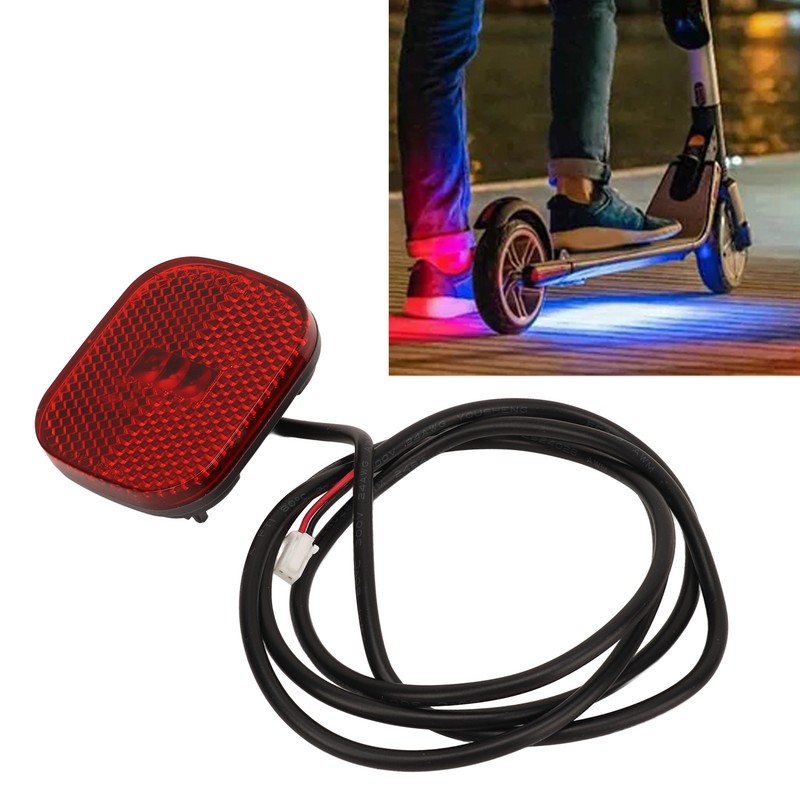 Electric Scooter Tail Light Universal Accessory Replacement Electronic Scooter Light