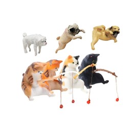 PENGYETHTY 7-teiliges Katzen- und Hundeset Decorations