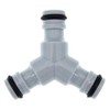 TIFLER Garden Hose Coupling Star Y Piece 1/2 Inch Connector