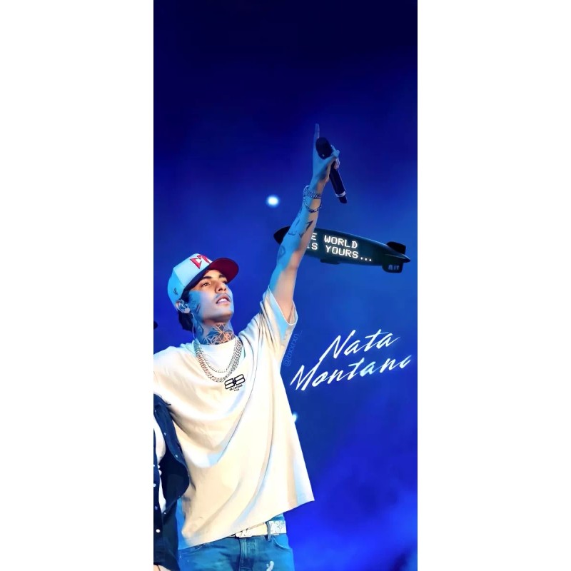 ZYANYA.MEX Frazada Natanael Cano 120x160