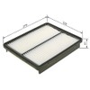 Bosch S0116 - Air Filter Car