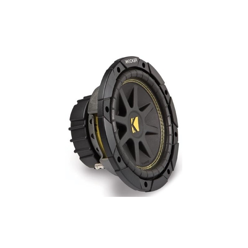 Kicker Bundle Compatible with Universal Vehicle 43C104 Single 10" Loaded