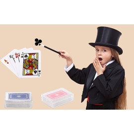 The Dreidel Company Mini Playing Cards Deck, Party Favor, 2.5" Inches (48-Pack)