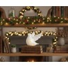 Napco Flying Dove with Design Bright White 6 x 5.75