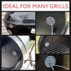 IMPRESA 2 Pack Thermometer and Probe Grommet for Grills -