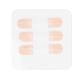 3 Strap Zipper Wound Closure Patches Breathable Seamless Elastic Zip Sutures Bandages for Wound Care 70 X 12mm / 2.8 X 0.5in