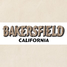CafePress Bakersfield California Tote Bag Reusable Natural Beige Canvas Shopping Bag