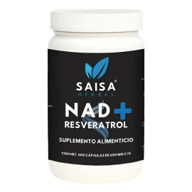 Nad+ 500 Cápsulas | Resveratrol | Suplemento Alimenticio