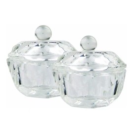 Mollensiuer 2 Piezas Transparentes Para Arte De Uñas En Polv