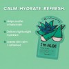 TONYMOLY I'm Real hoja de máscara, Aloe, Verde aloe, Único
