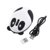 Panda Computer Mouse, Ratón Óptico Inalámbrico de 2.4GHz, con Dos