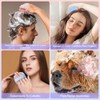 Aplicador de aceite para el cabello con 2 masajeadores para
