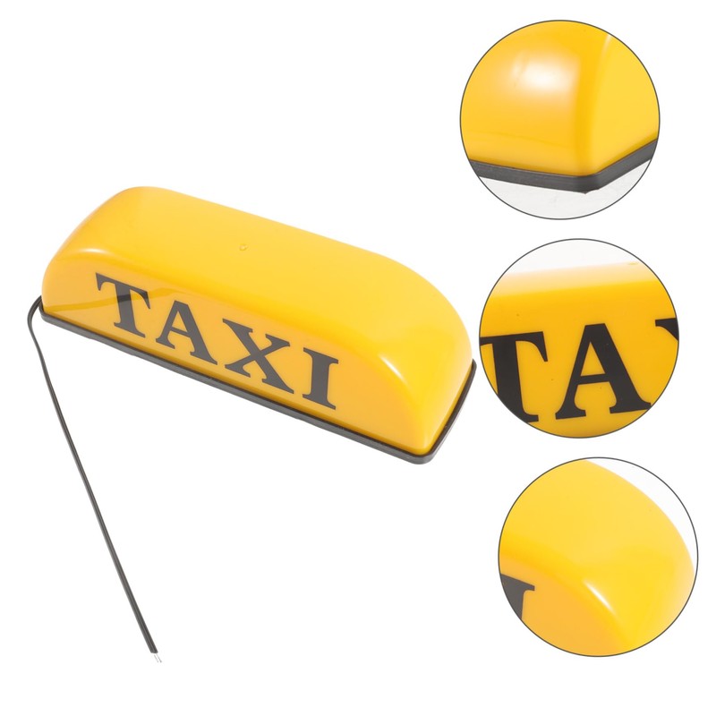 Operitacx Illuminated Sign Light for Taxi Led Car Sign Cab