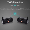 Ellenne BLUETOOTH SPEAKER SPEAKER WITH SOLAR CHARGING 10W WIFI SPEAKER
