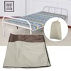 Folding Bed Cover Dustproof Waterproof Rollaway Bed Protective Cover for