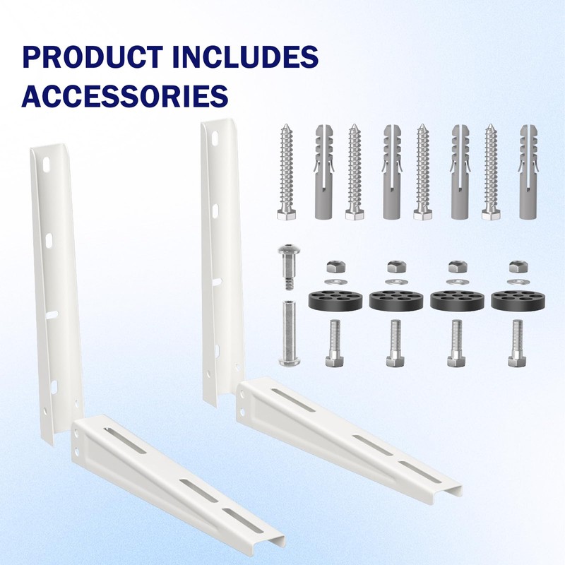 Mini Split Wall Mounting Bracket for Outdoor Condenser 7000-15000 BTU