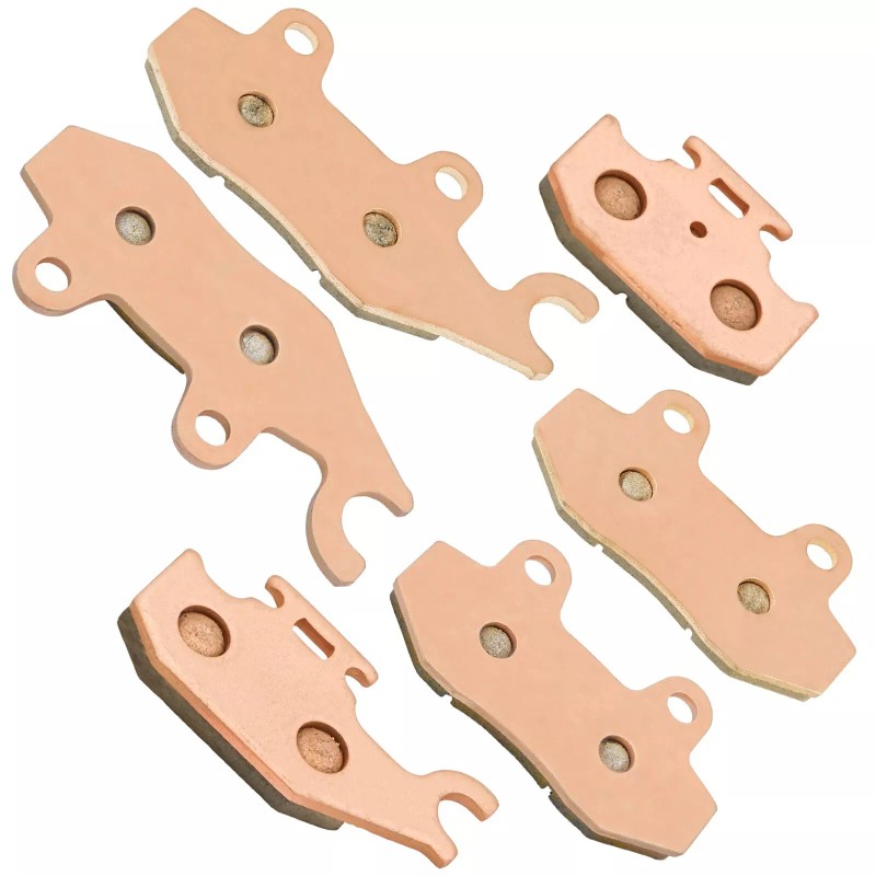 Caltric Brake Pads for Yamaha Raptor 700 YFM700 Front Rear