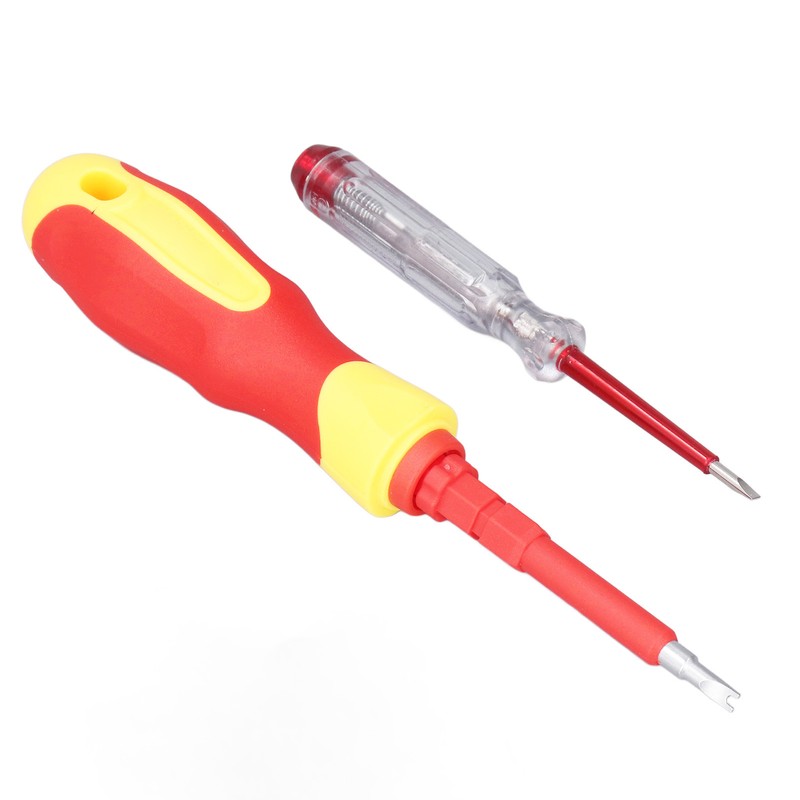 5Pcs Insulated Electrician Screwdriver Set 500V Professional Heavy Duty Cross