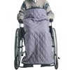 LPRYAO Wheelchair Blanket, Winter Three-Layer Thickened Warm Adult Wheelchair Blanket,