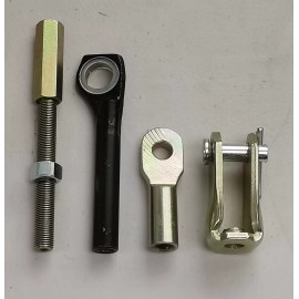 CNCDPT Brake Booster 2-1/4" Long Universal Extension Rod Clevis Kit 4.750" x 3/8"-24