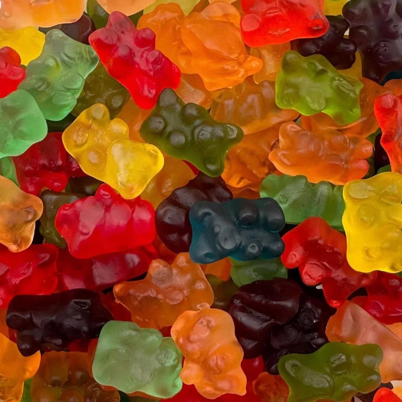 iLike! Gummy Bears Classic Candy - Made with Real Fruit