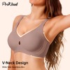 Bras for Women No Underwire Wireless Push up Bra Full