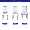 MILARAN Large Chair Covers for Dining Room, Soft Stretch Chair