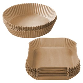 TVSVKWE 100 Sheets Of Oil-Absorbing Paper, High-Temperature Resistant Baking Paper, Food Mat Paper, Air Fryer Accessories, Kitchen Supplies.