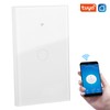Intelligent WIFI Touch Switch Single Fire 1 Channel White AC