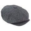 TruClothing.com Men's Hat Cap Hat Tweed Herringbone Design Razor Style