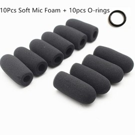 Saidbuds Aviation Microphone Windscreens Soft Mic Foam Covers Windshields for David Clark M-4/M-7 Lightspeed Astro Headsets