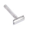 Edwin Jagger Double Edge Safety Razor With Long Handle (Blue)