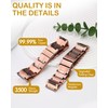 Feraco Copper Bracelet for Men, 3X Ultra Strength Magnetic Bracelets,