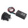 Turn Signal Rocker Switch LED Waterproof Anti Shock 240W Motorcycle