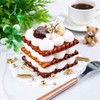 Gold Sprinkles for Cake Decorating, 4.6 oz Edible Pearls Rods