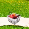 ABOOFAN Iron Wire Fruit Basket Liner Nordic Style Storage Basket