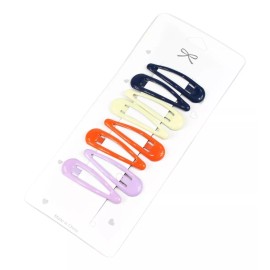 SM Pasadores Para Cabello Cucas De Colores 8 Pz