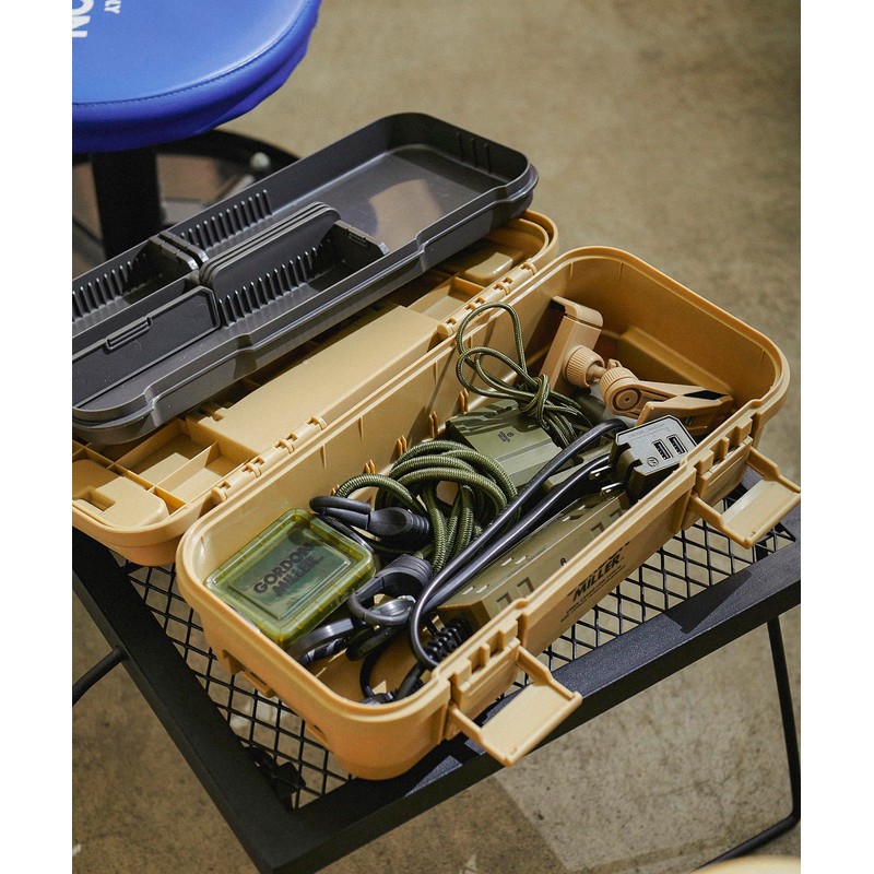 GORDON MILLER 1744762 Stacked Cargo Low Storage Box, 1.6 gal