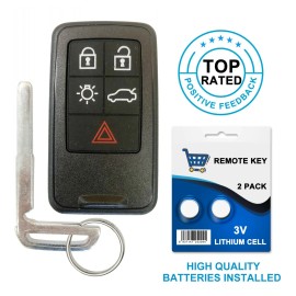 Best Keys New Keyless Remote Entry Key For VOLVO V70 XC70 S80 XC60 S60 KR55WK49266